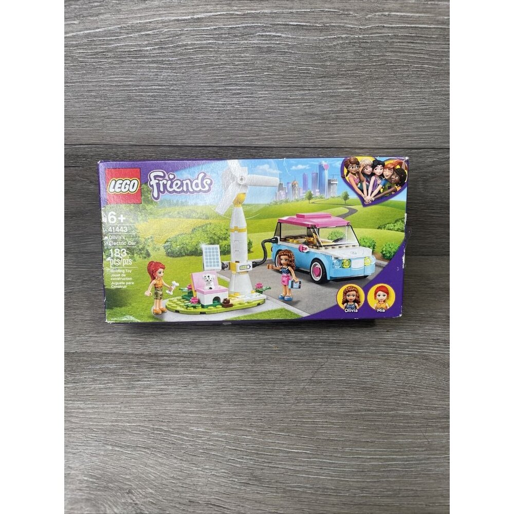 LEGO Friends Olivia's Electric Car (41443) Open Box